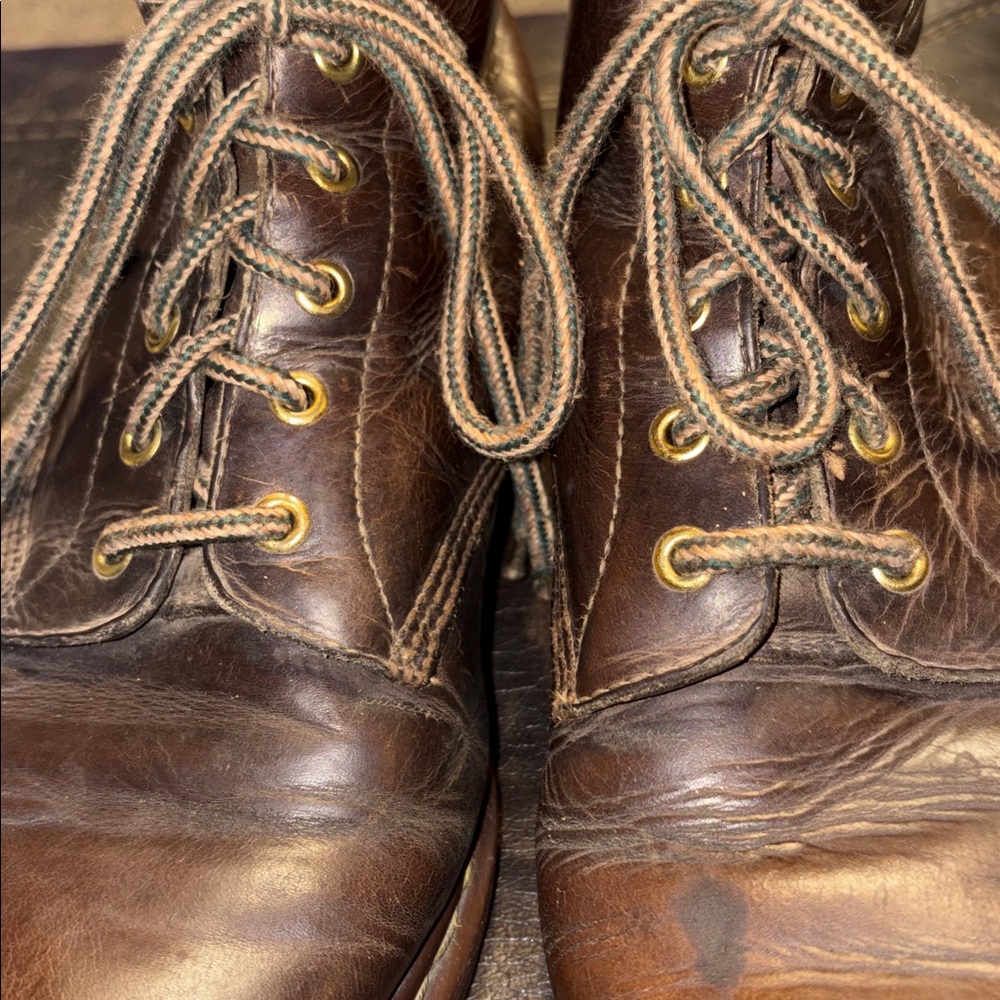 Doc Marten brown leather boots made in England EU size 45, US size 12 - Picture 12 of 15
